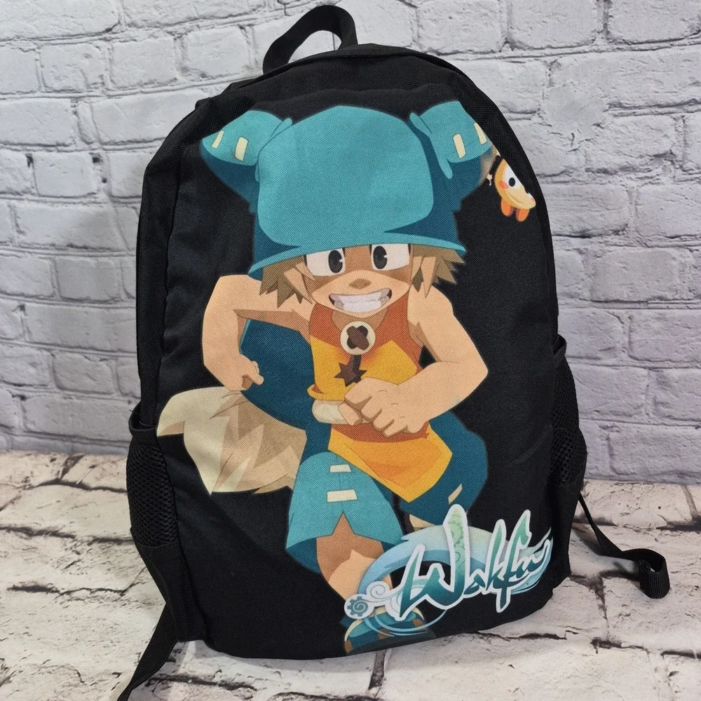 Rare Wakfu Yugo Graphic Backpack Book Bag Anime Collectors HTF